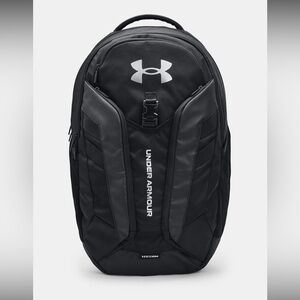 Under Armour Heather Grey Hustle Pro Backpack